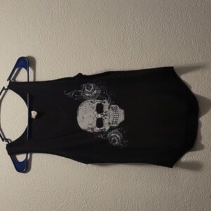 Sick B**ch Motorcycles tank top, Medium,  Black.